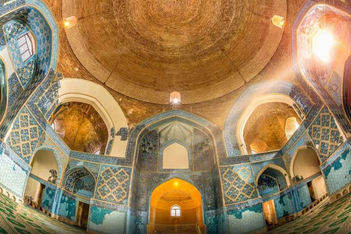 مسجد کبود تبریز آثار تاریخی تبریز